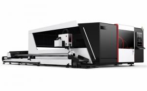 China High Precision Fiber Laser Cutting Machine , Steel Plate Laser Cutting Machine on sale