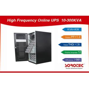 China Unbalanced Loads Modular UPS Uninterrupted Power Supply 200KVA 380VAC PF >0.99 on sale