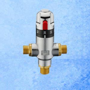 China Brass Adjustable Water Thermostatic Mixing Valve on sale