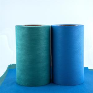 China Green 250gsm Spunbond Non Woven Interlining Fabric factory