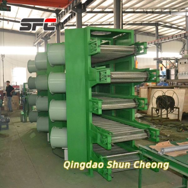 Factory Direct Supply Hanging Bar Type Automatic Stacking Roller Type Sheet Cooling Machine Batch Off Cooler