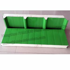 China Durable Corrugated PU Roofing Panels Thermal Insulation Windproof factory
