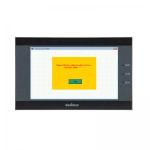 China 24V DC Integrated HMI PLC 800*480 Resolution Support Interrupt PID Auto-Tuning factory