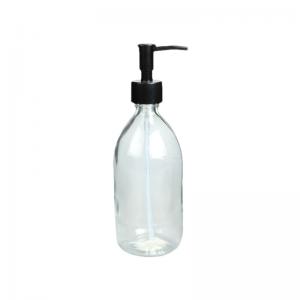China Refillable Liquid Glass Soap Dispenser Bottles 16Oz Hand And Dish Soap Dispensers factory