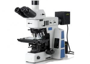 China Semi Apochromatic Optical Metallurgical Microscope Objective 400x Trinocular Head factory