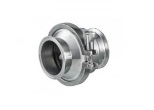 China Tri Clover Connection Tri Clamp Check Valve , Custom Stainless Steel Check Valve factory