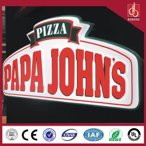 China Square custom sound huge size indoor display advertising store billboard for led component factory