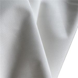 China TC Fabric Double 45S Polyester Cotton Blended Yarn Plain Shirting Fine Canvas Cloth factory