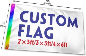 China Custom Flag Personalized Flags Add Your Design Here Outdoor Decorative Flag 3x5Ft Create Your Own Picture Text factory
