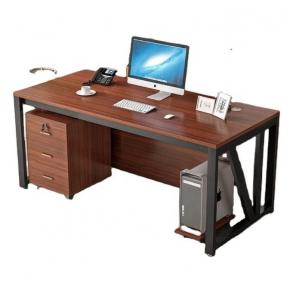 China Solid Wood Office Study Desk Side Table Morden Office Workstation Fruniture for Gaming on sale