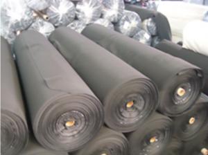 China polyester/nylon fabric neoprene rubber  SBR CR sheet for wet suit, shoes, diving suit factory