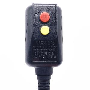 China Portable Earth Leakage Protection Plug With GFCI ABS PC AC Power Adapter factory