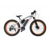 Buy cheap 48v Electric Mountain Bike , Front Disc Brake Electric Powered Bicycle Brushless from wholesalers
