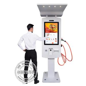 32 Waterproof Self Service Kiosk Ev Charger Drive Through With Led Lamps
