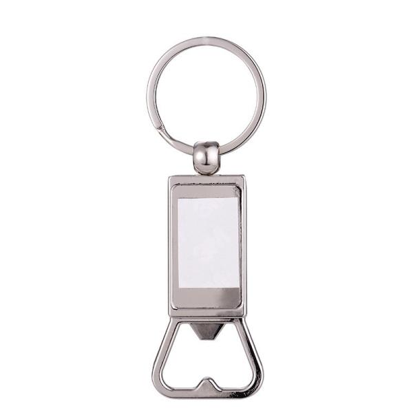 Metal Bottle Opener Keychain Small Size Sublimation Opener For Beer Creative