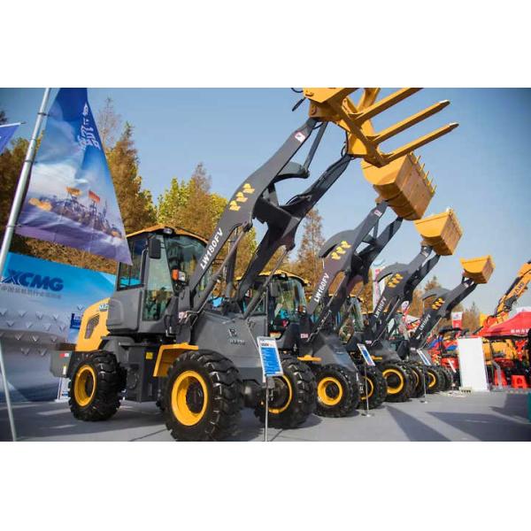 LW160FV XCMG Wheel Loader 1.6 Ton Yunnei Engine Mini Articulated Loader