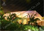 Transparent PVC Fabric Cover Luxury Wedding Tents Buildings With Aluminum