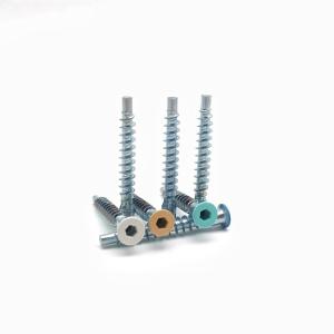 Countersunk Head Hexagonal Socket Screw Self Tapping Roller Thread Straight