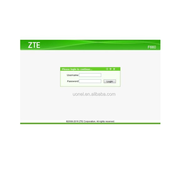 ZTE F660W V6.0 GPON ONU 1GE+3FE+2VOIP+in WIFI+1USB ZTE ZXHN F660W