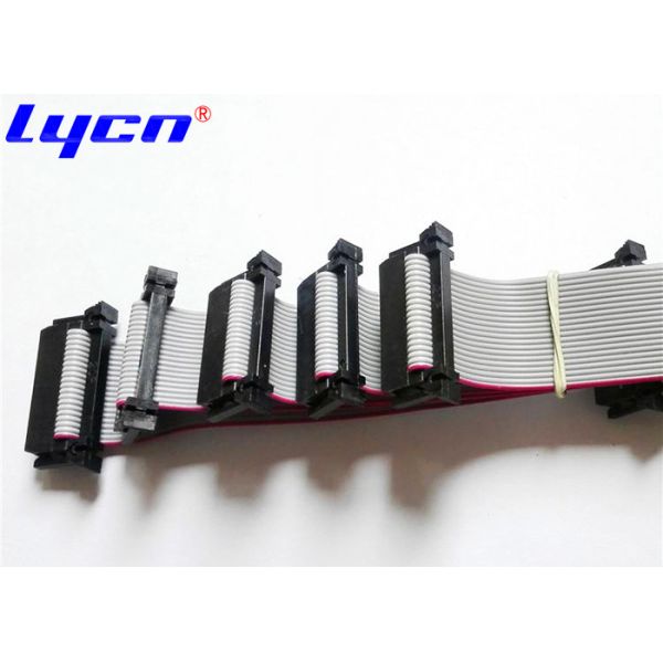 IDC Connector Flat Ribbon Cable Assembly Hook Rectangular 5 - 32 AWG