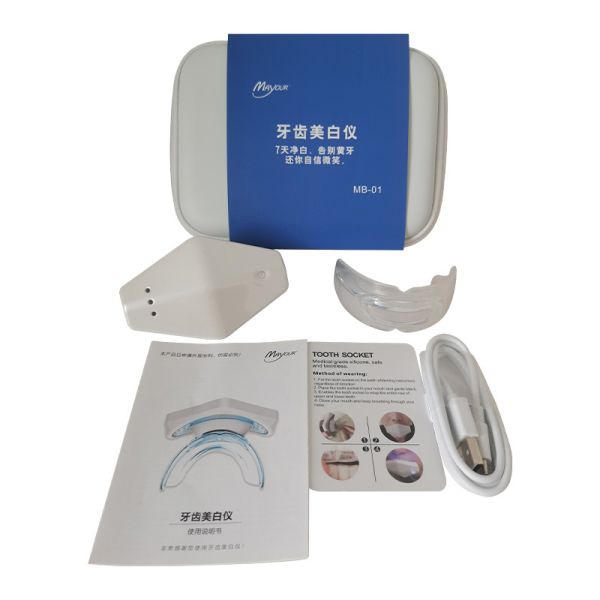 Home Use Led Light Teeth Bleaching Improve Tooth Yellowing Tooth Whiter Tool