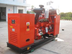 China 50Hz AC 300kw Natural Gas Generator , 300kw Biogas Generator Set factory