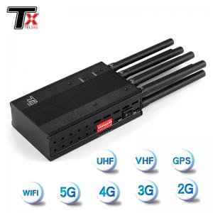 China 8 Channel Portable Mobile Phone Jammers Anti GPS WiFi Signal Blocker factory