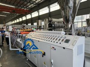 China 1200mm PVC Foam Board Manufacturing Machine Production Line 350kg Per Hour factory