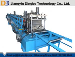 China Aluminium Rainwater Gutter Roll Forming Machine Professional Full Automatic factory