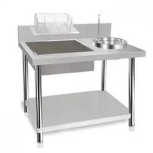 China AM-WPT80 Stainless Steel Chicken/KFC or Meat/Bread Wrapping Table for Kitchen Ware factory