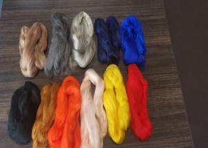China High Shrinkage 25mm 0.9D Polyester Synthetic Fibre Of Wool Spinning on sale