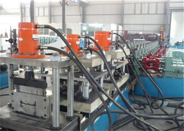 China Ladder Cover Metal Stud Roll Forming Machine 1.2-2.0mm Thickness Gear Speed factory