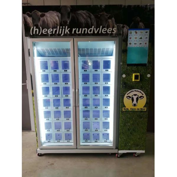 Sushi, Sandwich, egg, salad fruit apple launch box cooling locker vending machine, keep food fresh, office hotel best ch