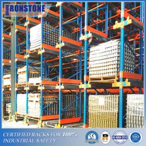 China Remotely Controlled Warehouse Automatic Radio Shuttle Storage Rack With Low Labor Cost factory