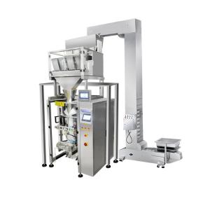China Almond Pistachio Cashew VFFS pouch packaging machine 1000g 4 hoppers Linear Scale Vertical Form Fill And Seal Machine factory