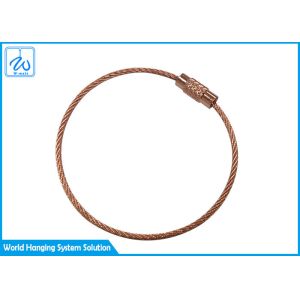 China Cable Loop Key Ring factory