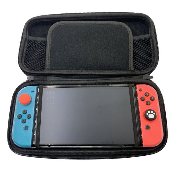 Factory Wholesale Protective Oled EVA Storage Game Console Bag Hard Protector Switch For Nintendo Switch Oled With Hand Strap