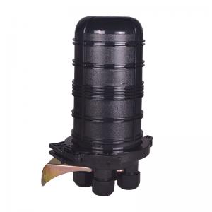 China 4-Φ20mm Fiber Optic Splice Closure /  Dome Enclosure With ABS PC Material on sale