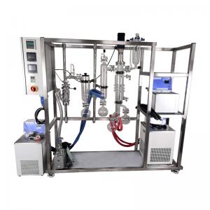 China Molecular Distiller Extraction And Concentration Production Line For CBD And Herb on sale