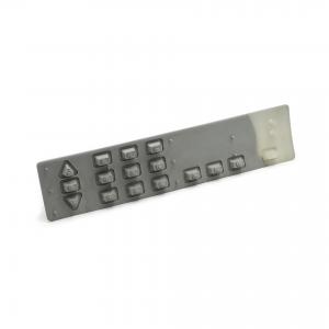 China Custom Silicone Rubber Keypads With Laser Etching Transparent LED Windows on sale