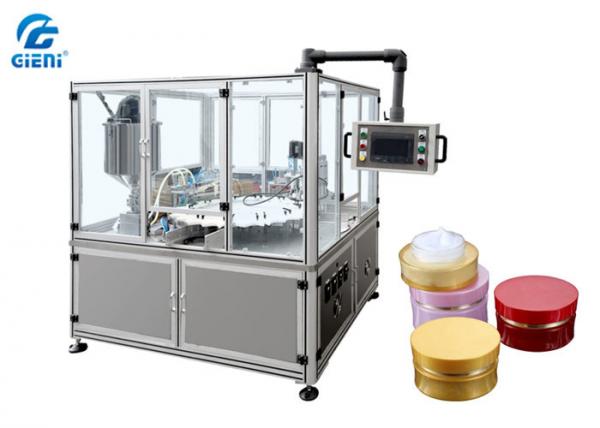 China Automatic Cosmetic Cream Filling Machine 2 Nozzles High Stability factory