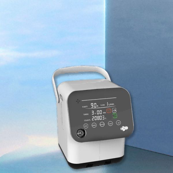 Inhale Disease Treatment 1 - 7L O2 Concentrator Machine Portable Household