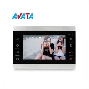 China Smart Home System 10 Inch Touch Screen Metal Video Door Phone Camera Video Doorbel on sale