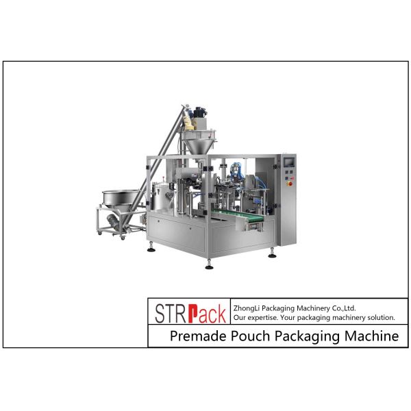 Chemical Powder Fertilizer Powder Packaging Machine with Augur Filler Detergent Powder Filling Machine