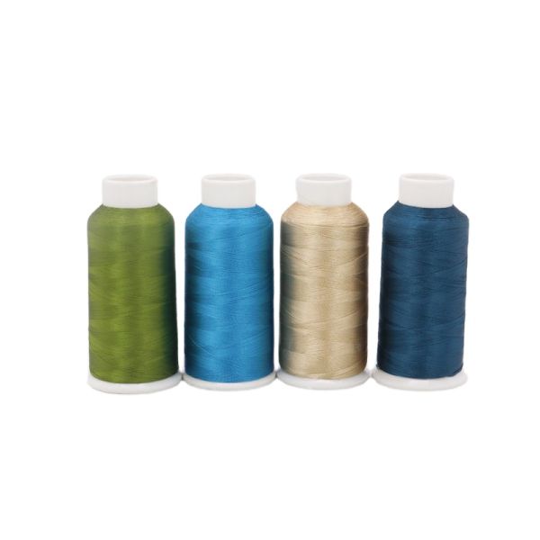 4000Y 120D/2 Viscose Rayon Embroidery Thread for Embroidery Applications