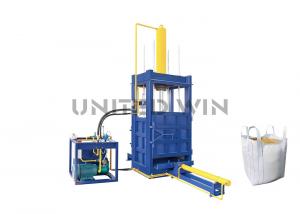 China Automatic Scrap Vertical Baling Press Machine Tarpaulin Hydraulic Baling Machine 80t factory