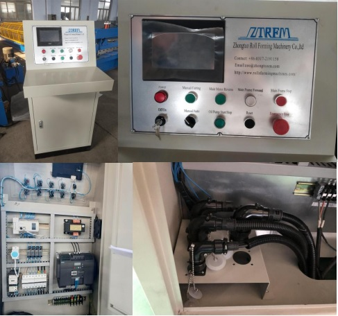 High Speed Dovetail Shape Floor Steel Decking Roll Forming Machine