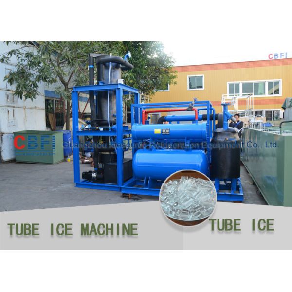 1 Year Warranty Ice Tube Maker Machine With German Compressor / Control System