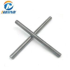 China M4 - M42 B7  Plain Color carbon Steel Rod Galvanized Threaded Rod on sale