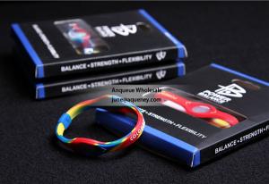 China Brand new power balances silicone bracelet power balances bracelet factory